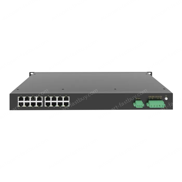 16 Ports 10/100M T(x) Rack-mount Unmanaged Industrial Ethernet Switch