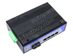 UOTEK 4-Port 100M Network Fiber Optic Transceiver