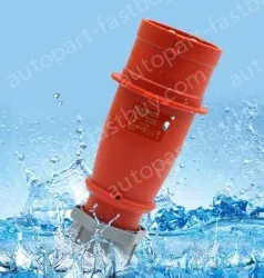 Waterproof 5 pole 32A receptacle for concealed installation TYP 240