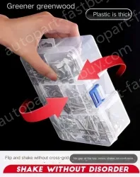 Single thickened material 15 grid small upgrade full dismantling