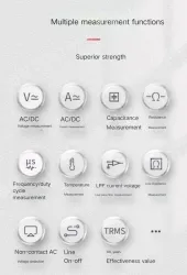 DE66D AC & DC current measurement with NCV