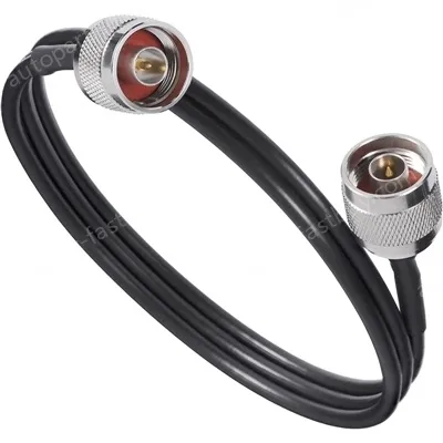 1m double N-type male coaxial cable