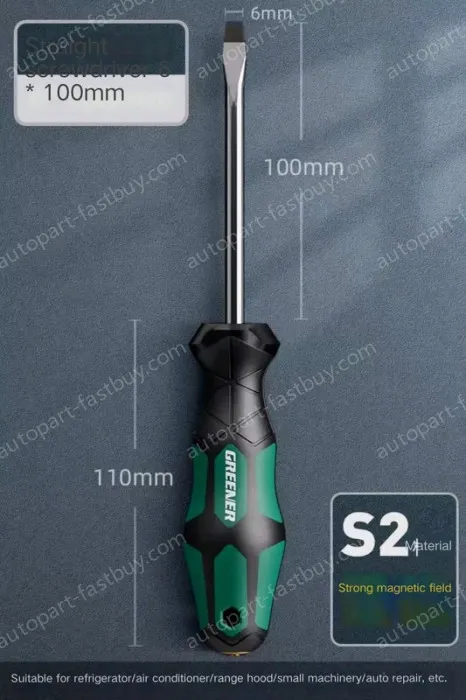 6x100mm slotted