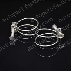Double steel wire hose clamp 201 material 55-62*3 [wire diameter]