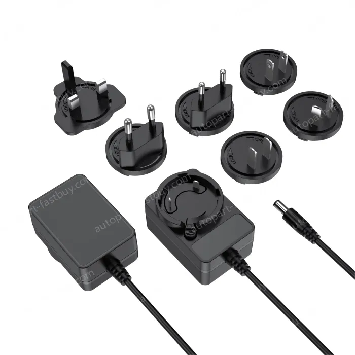 Multi-specification interchangeable pin power adapter 24V2A