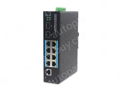 8-port 10/100BASE-TX+2G SFP Managed Industrial Switch