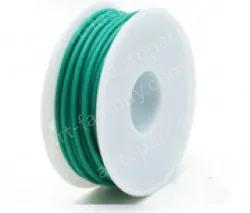 Silicone high temperature cable 26AWG Green