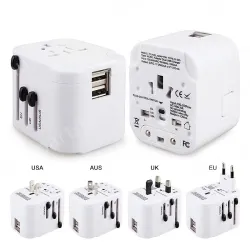 Gifts Hot sales travel adapter KRUSB-WLG3329B