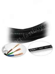 3m Gold Plated Connector Bag + Anti-Interference Magnetic Ring 0BF00