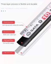 ABS drop resistance -7.5 m-ruler width 25mm-91316A
