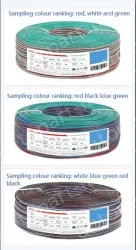 LED light connecting cable 18AWG*5 and (34/0.14TS)