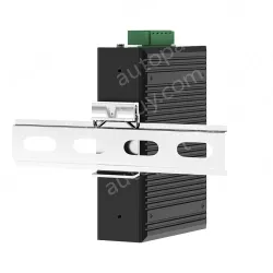 industrial-grade Modbus gateway 2-channel DIN-rail serial port server