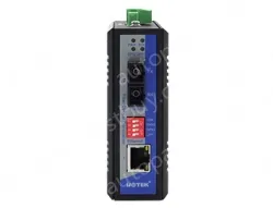 UOTEK 10/100M 1 Fiber 1 RJ-45 Port Industrial Switch