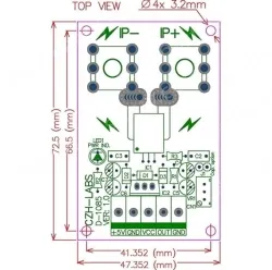 AC-DC buck module: 220V to 5V 1A isolating switching power supply module without pins