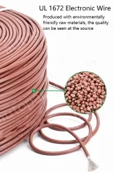 Transformer Cable 26AWG Yellow to Green