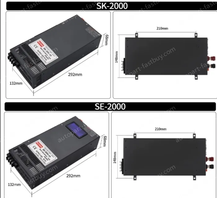 High-power switching power supply 2000W 220V