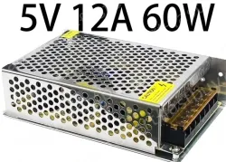 DC switching power supply, LED light strip light box monitoring special transformer 5V 12A 60W