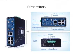 Industrial LTE & IO Gataway Router