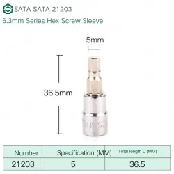 Xiaofei 5mm with a total length of 36.5mm-21203