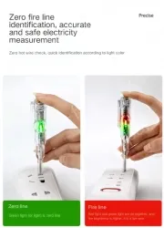Digital display test pen 12-250V