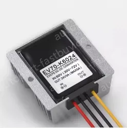 30-72V to 24V 15A DC power step-down module voltage transformer