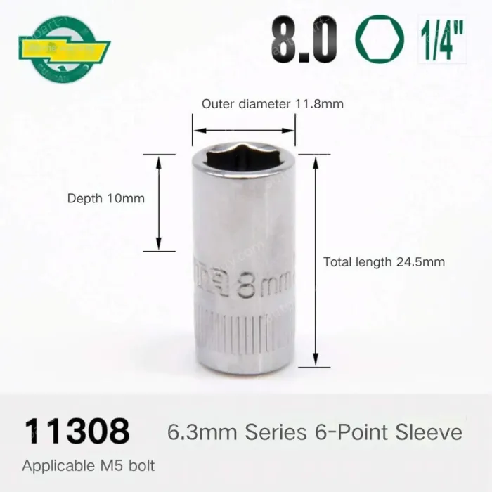 Xiaofei-8.0mm-6.3mm series 1/4-11308