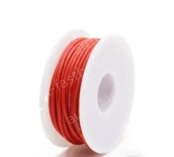 Silicone high temperature cable 22AWG Red
