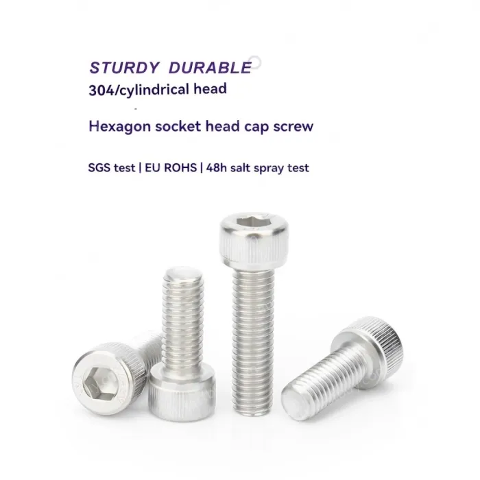 Cylindrical head hexagon socket screws M2.5*4