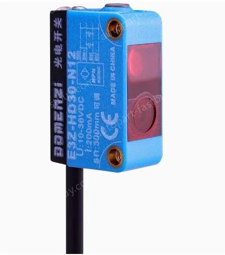 Laser infrared photoelectric switch sensor 10-30VDC Detection distance 0-30cm E3FA-DP50