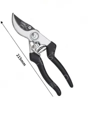 Black 8.5 inch - thick and hard pruning shears