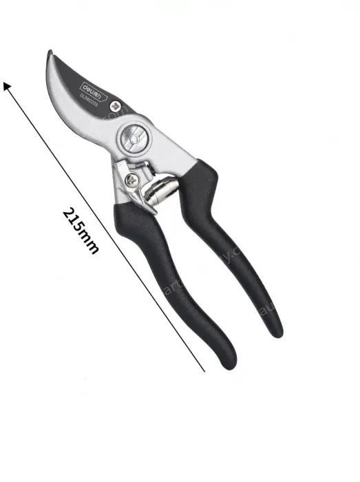 Black 8.5 inch - thick and hard pruning shears