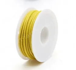 Silicone high temperature cable 17AWG Yellow