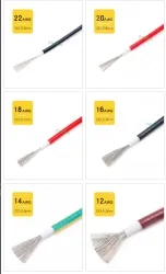 Transformer Cable 18AWG Blue