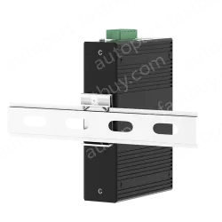 2 Ports Gigabit SFP + 4 Ports Gigabit RJ45 Din-Rail Unmanaged Industrial Ethernet Switch