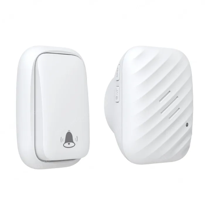 Self generating wireless doorbell, waterproof for home use, no need for batteries, high volume, long-distance calling device