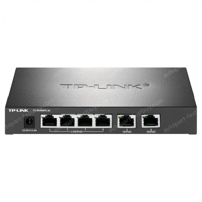 Four 2.5G network ports and two Gigabit network ports 2.5G PoE&middot; AC all-in-one VPN router