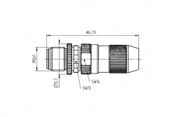 Field-wireable connectors