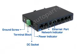 8-port 100M Ethernet Switch