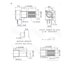 PWM DC motor governor DC2.2-12V speed regulation module
