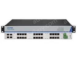 UOTEK 24+4G Rackmount 10/100M Unmanaged Industrial Ethernet Switch