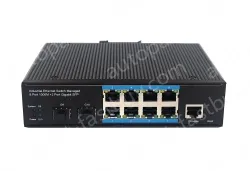 8-port 10/100/1000BASE-TX+2G SFP Managed Industrial PoE Switch