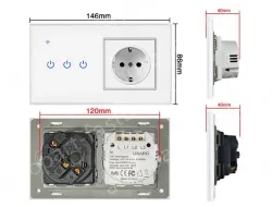 Smart socket TY-146-BB001Y-U-NL