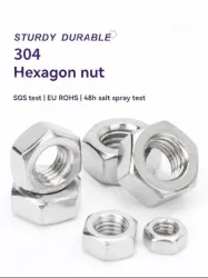 External hexagon nut 201 stainless steel-M20