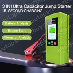 Jiedai Automotive Emergency Starting Power Supply Three in One 12V Large Capacity Generator Performance Testing Battery Tester