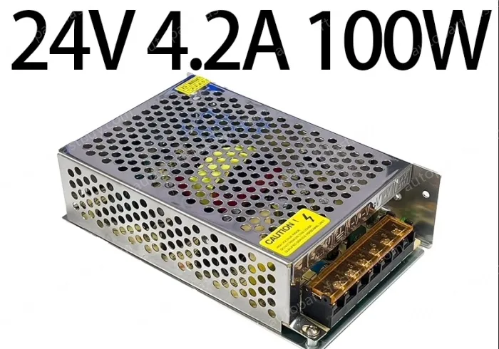 DC switching power supply, LED light strip light box monitoring special transformer 24V 4.2A 100W