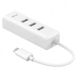 Type-C to USB 2.0 HUB &100M Ethernet adapter