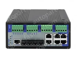 OTEK UT-65208F Series Managed Industrial Ethernet Switch with Serial Ports