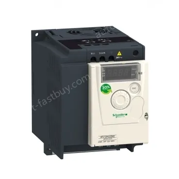 ATV12HU22M2 variable speed drive, Altivar 12, 2.2kW, 3hp, 200 to 240V, 1 phase, with heat sink