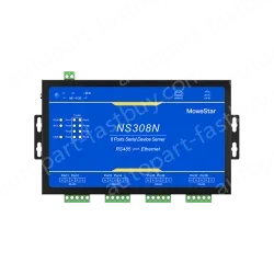 8 Ports RS485 Serial to 100M Ethernet Server