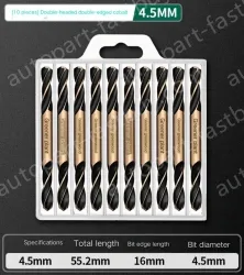 10 double-ended 4.5mm